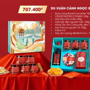 Hộp quà Tết Du Xuân Cảnh Ngọc